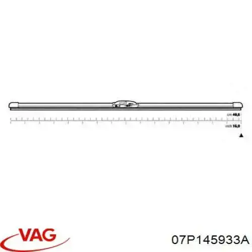Ремінь кондиціонера VAG 07P145933A