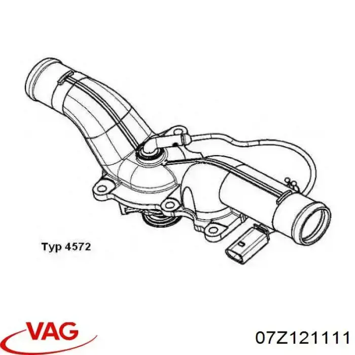 Автомобільний термостат VAG 07Z121111 ціна, від 111.11 USD