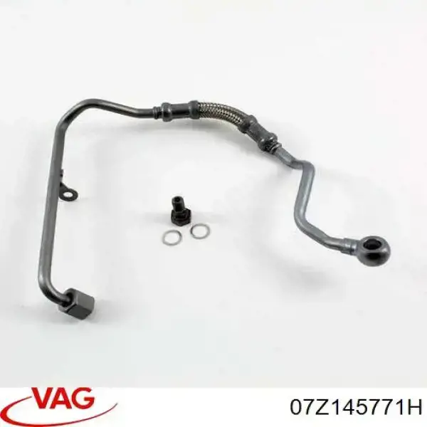 Трубка/шланг подачі масла до турбіни VAG 07Z145771H ціна, від 22.57 USD
