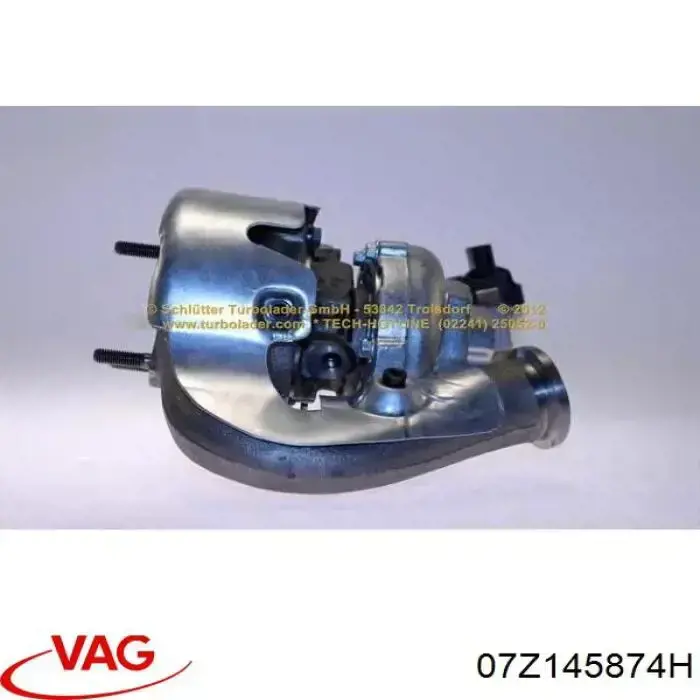 Купити 07Z145874H VAG Турбіна
