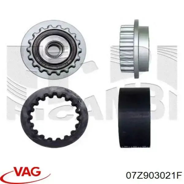 Генератор VAG 07Z903021F ціна, від 466.33 USD