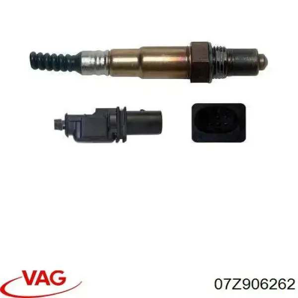 07Z906262 VAG Лямбда-зонд, датчик кисню після каталізатора, лівий