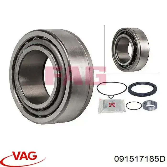 091517185 VAG Підшипник ступиці задньої