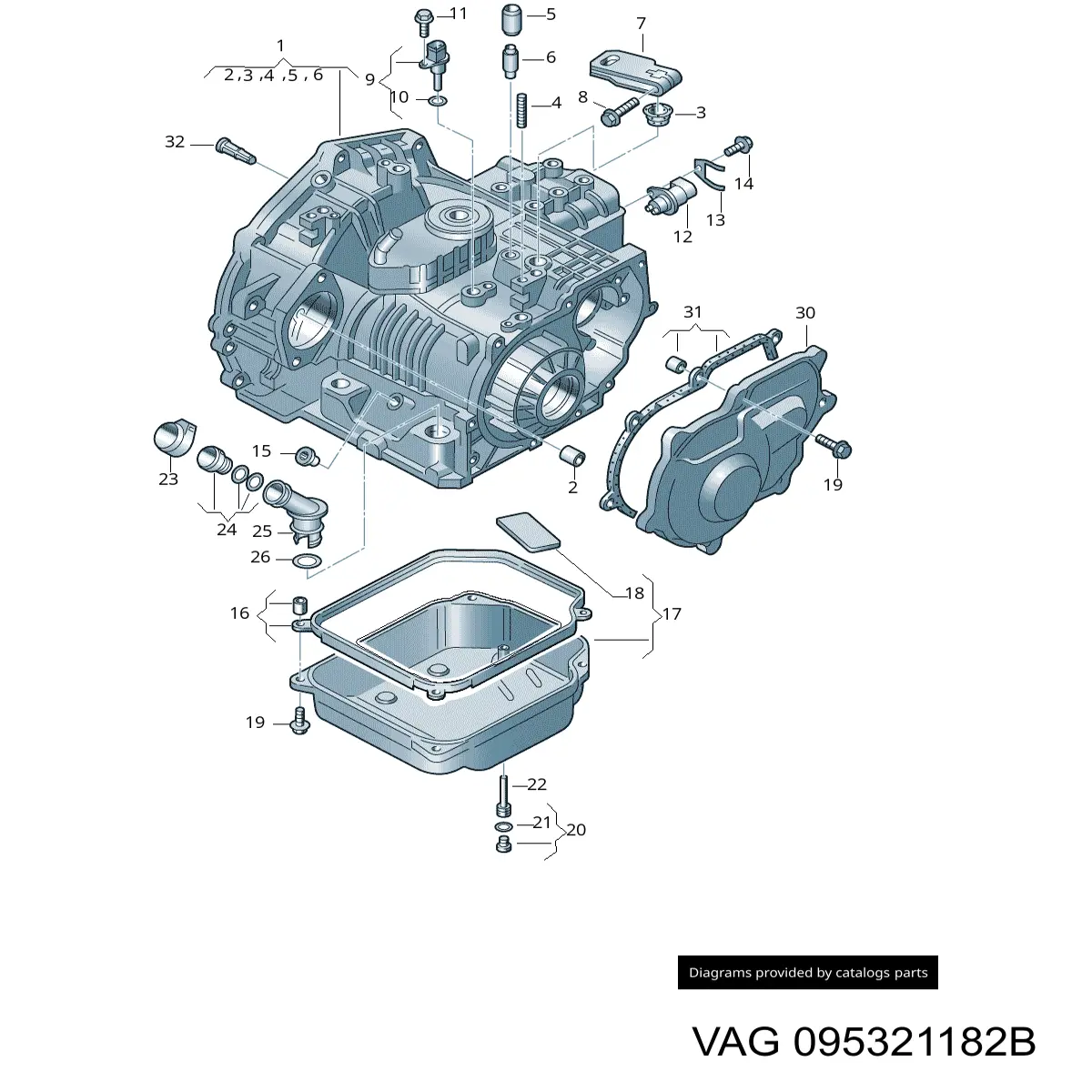 Купити 095321182B VAG 