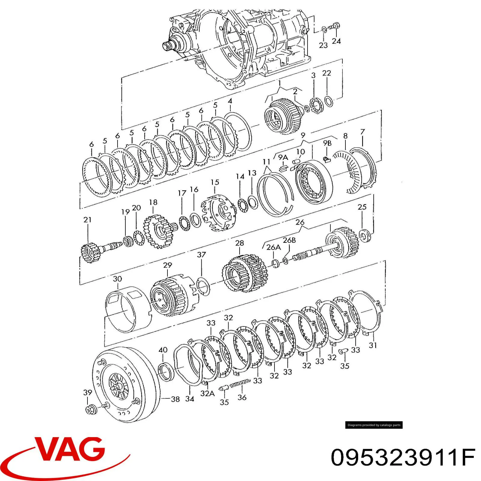  VAG 095323911F ціна, від 31.50 USD