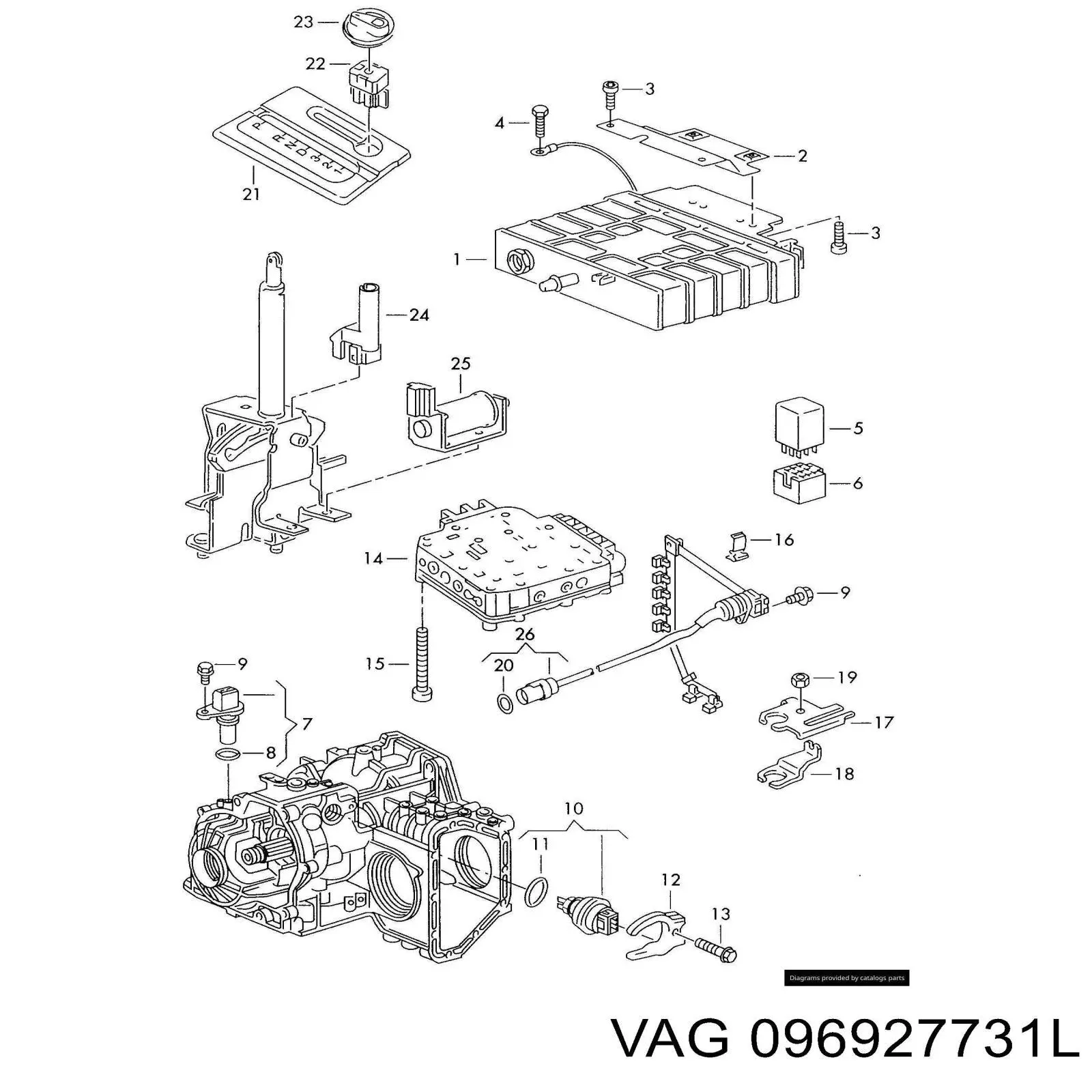 ЕБУ АКПП VAG 095927731AM ціна, від 12.65 USD