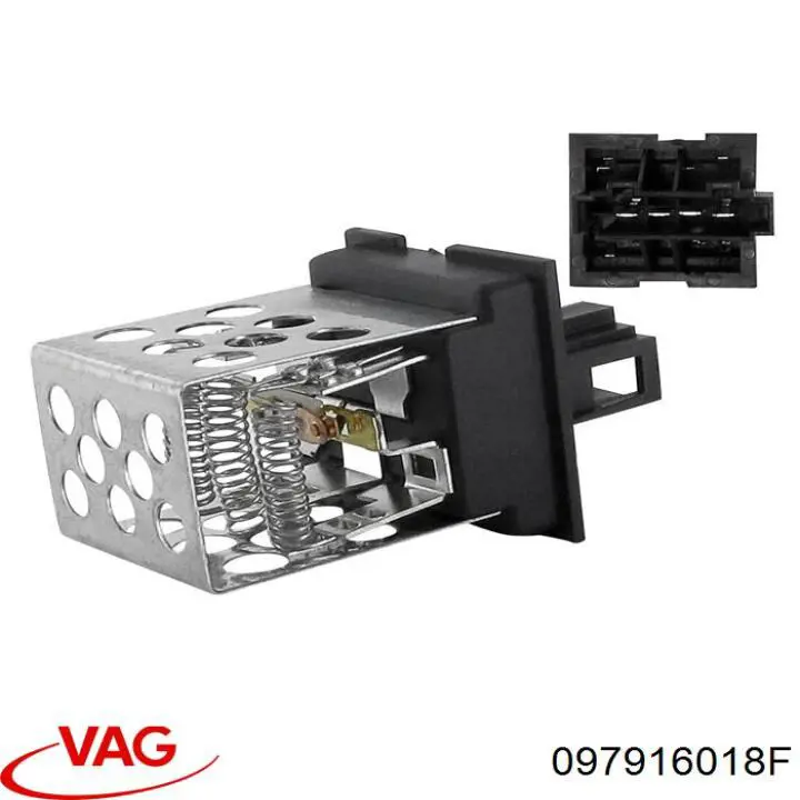 097916018F VAG резистор (опір пічки, обігрівача салону)