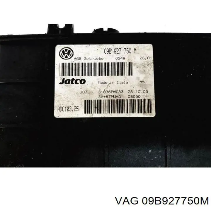  VAG 09B927750M ціна, від 2005.59 USD