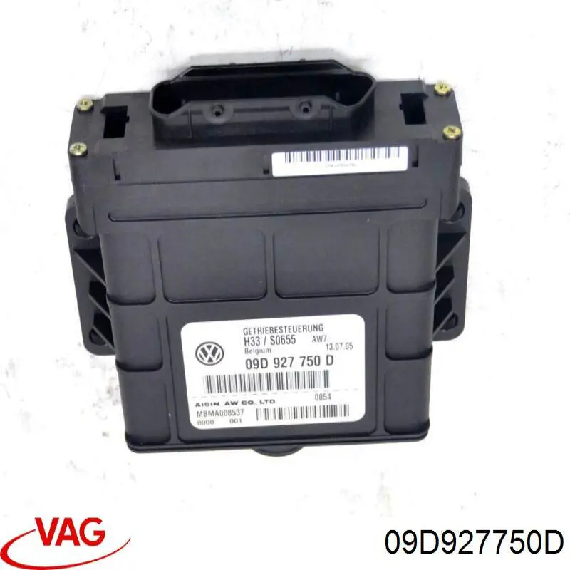 Блок управління акпп VAG 09D927750D ціна, від 38.70 USD
