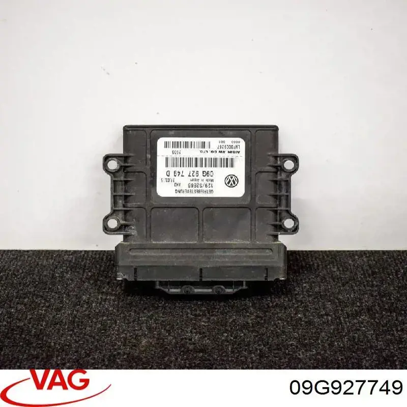 09G927749 VAG 