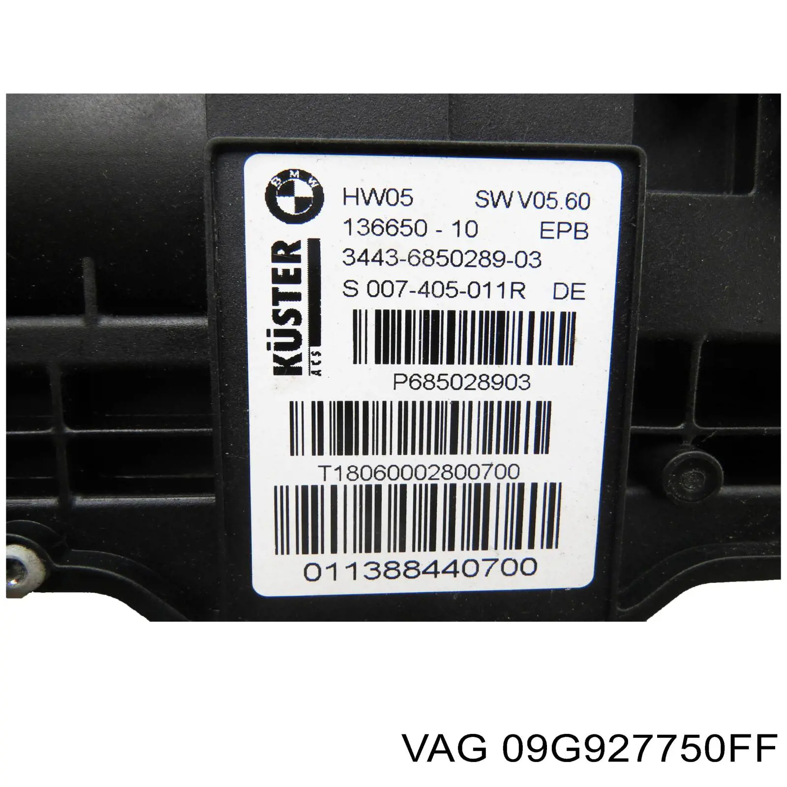  VAG 09G927750FF ціна, від 126.66 USD