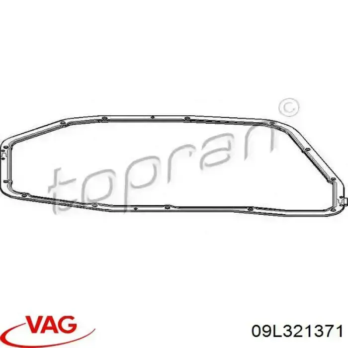 Прокладка піддону АКПП 09L321371 VAG