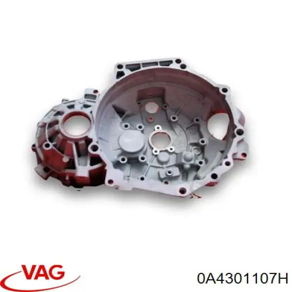 Картер зчеплення VAG 0A4301107D ціна, від 76.02 USD