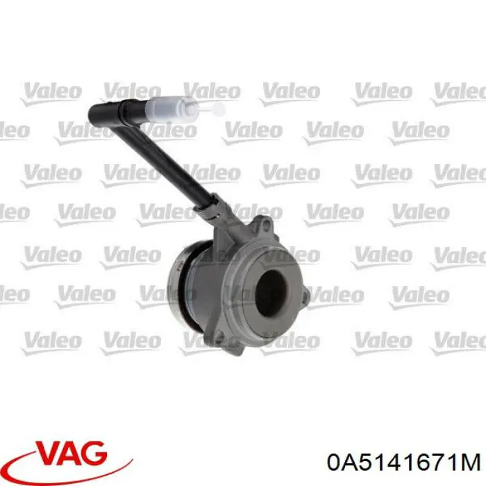 Робочий циліндр зчеплення в зборі з витискним підшипником VAG 0A5141671M ціна, від 48.20 USD