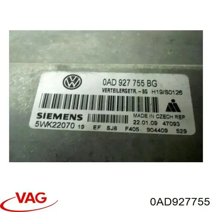  0AD927755 VAG