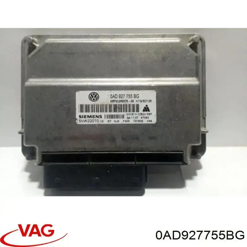 Модуль керування роздавальної коробкою VAG 0AD927755BG ціна, від 16.12 USD