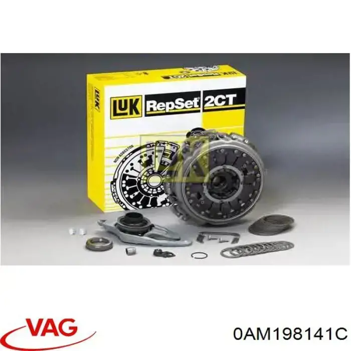 Комплект зчеплення (3 частини) VAG 0AM198141C ціна, від 493.55 USD