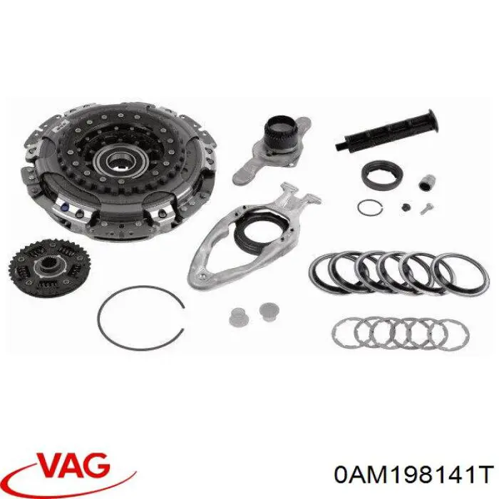 Купити 0AM198141T VAG Комплект зчеплення (диск, корзина, підшипник)