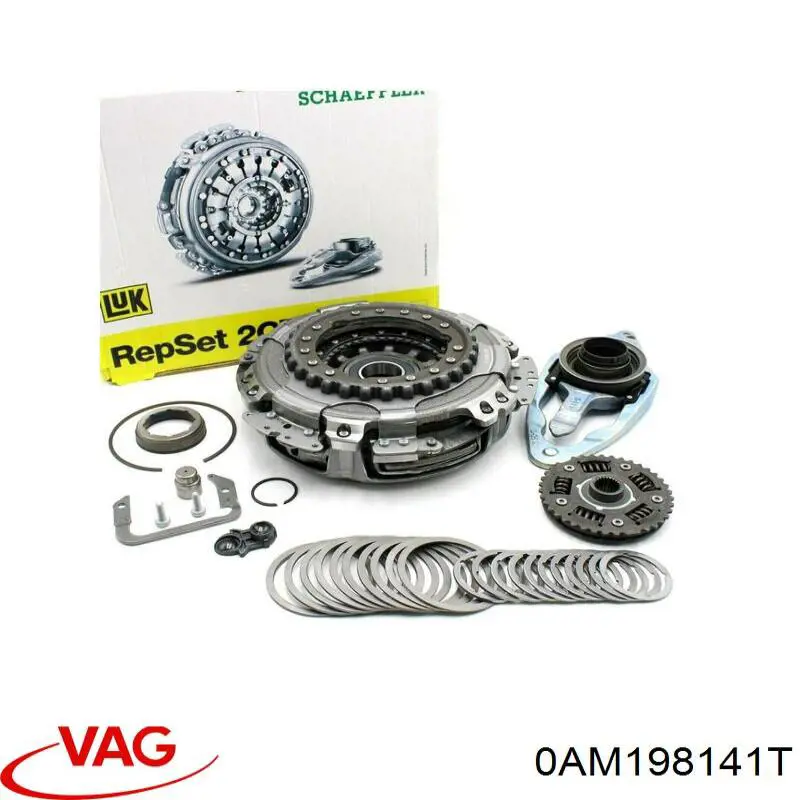 Комплект зчеплення (3 частини) VAG 0AM198141T ціна, від 461.37 USD