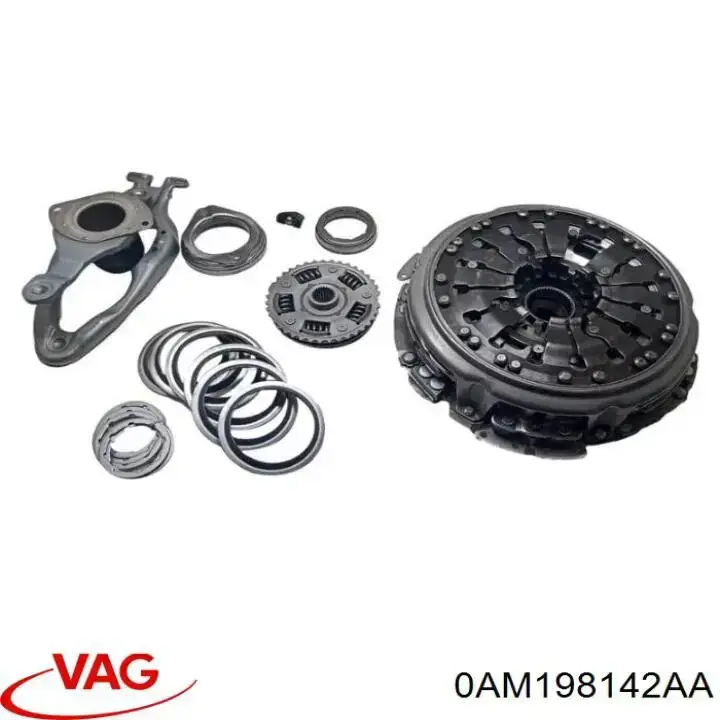 Комплект зчеплення (3 частини) VAG 0AM198142AA ціна, від 449.83 USD