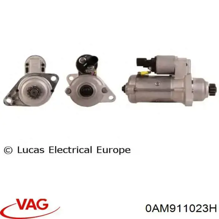 Стартер VAG 0AM911023H ціна, від 50.48 USD