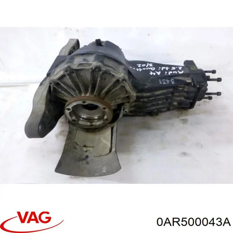 0AR500043A VAG Міст середній в зборі