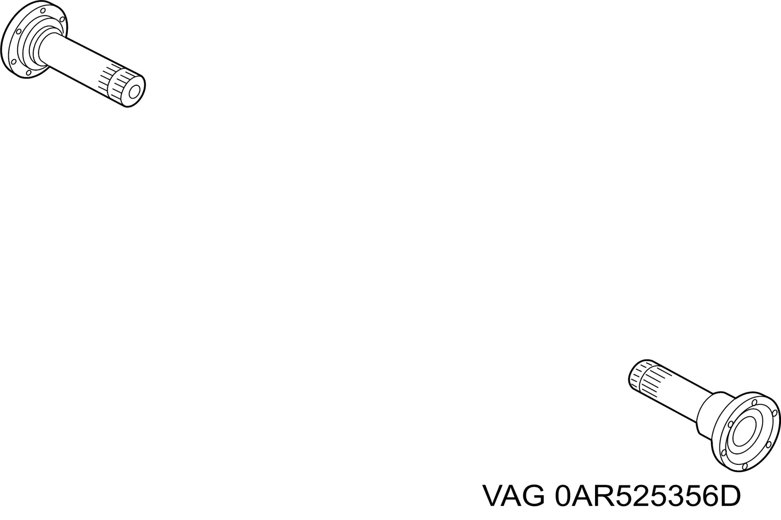 Приводи задніх коліс VAG 0AR525356D ціна, від 61.63 USD