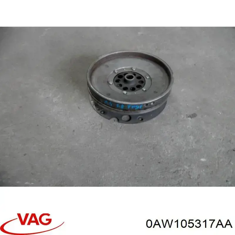 Маховик двигуна VAG 0AW105317AA ціна, від 461.59 USD