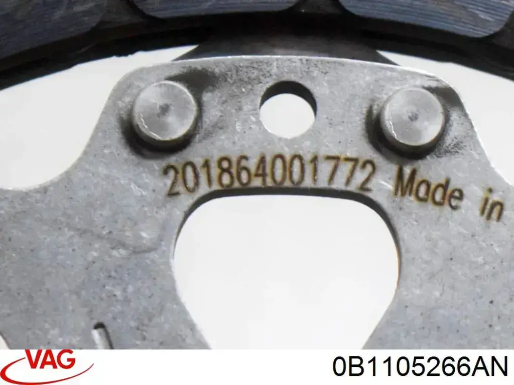 Купити 0B1105266AN VAG Маховик із зубчастим ободом в зборі