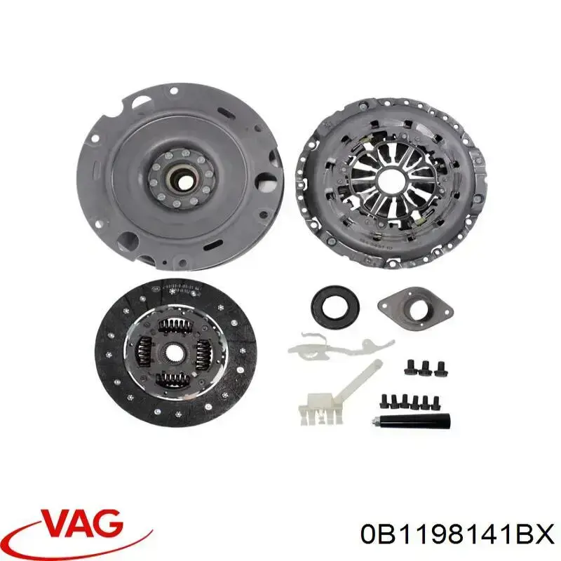 Купити 0B1198141BX VAG Комплект зчеплення (диск, корзина, підшипник)