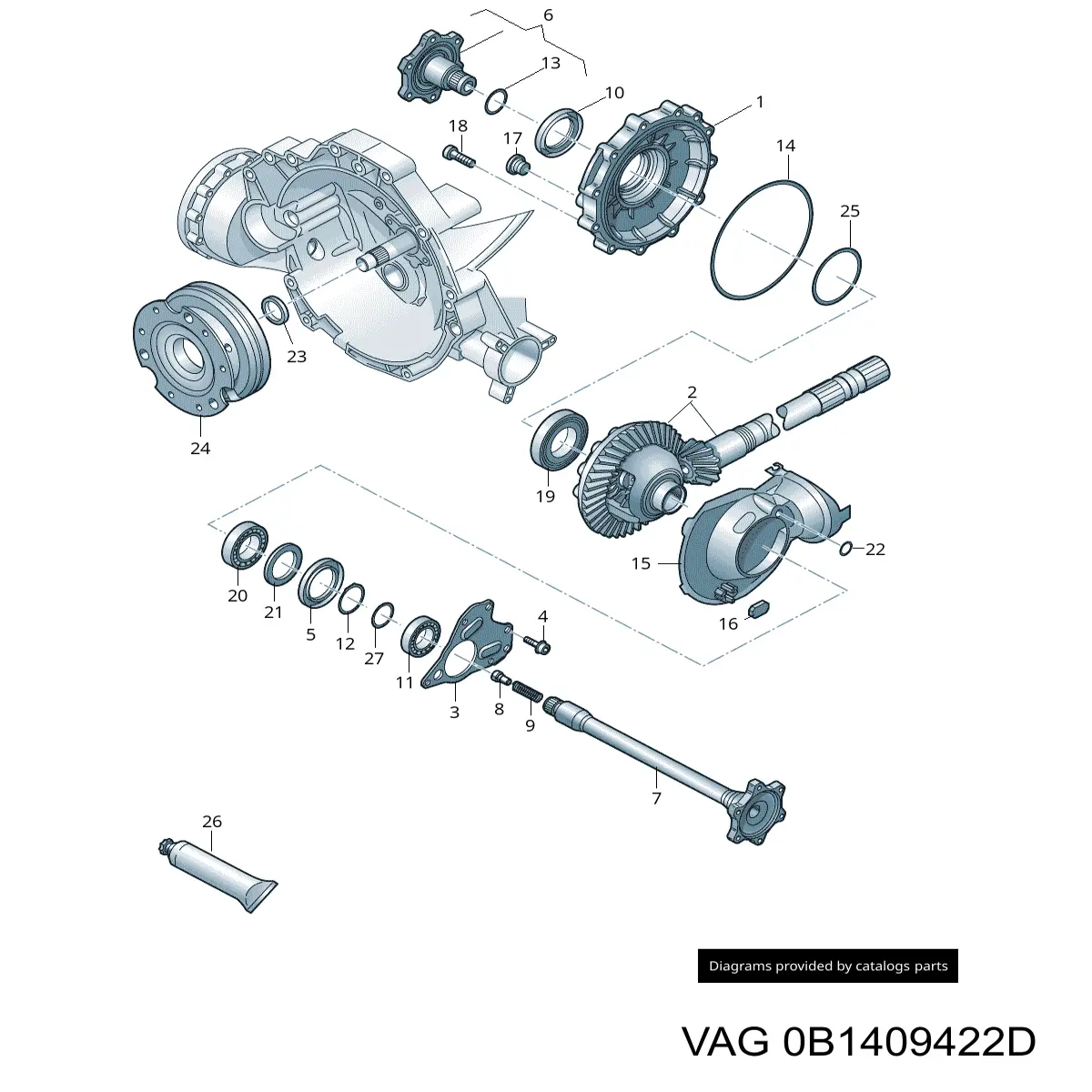  0B1409422D VAG