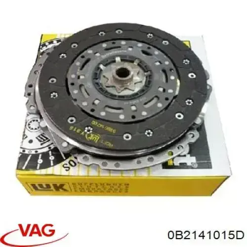 Купити 0B2141015D VAG Комплект зчеплення (диск, корзина, підшипник)