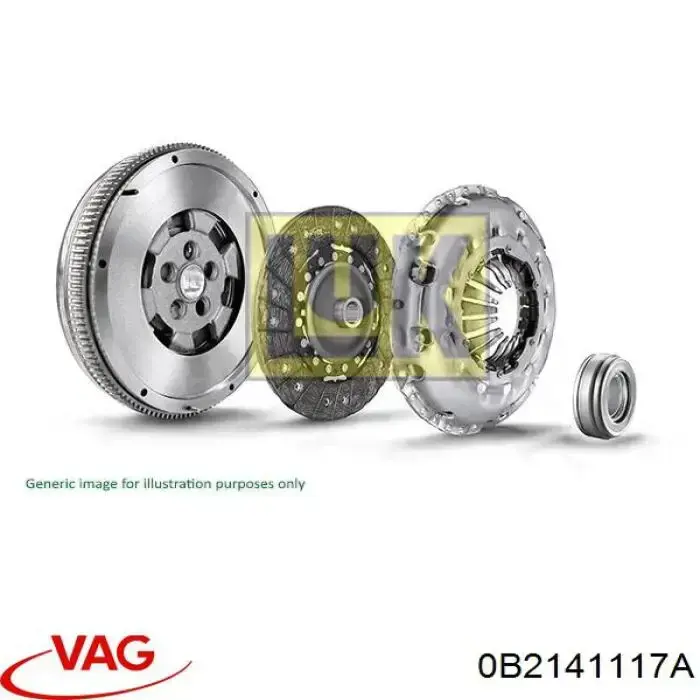 Корзина зчеплення 0B2141117AX VAG