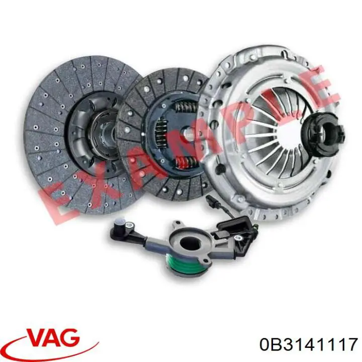 Пелюстковий кошик зчеплення VAG 0B3141117 ціна, від 198.30 USD