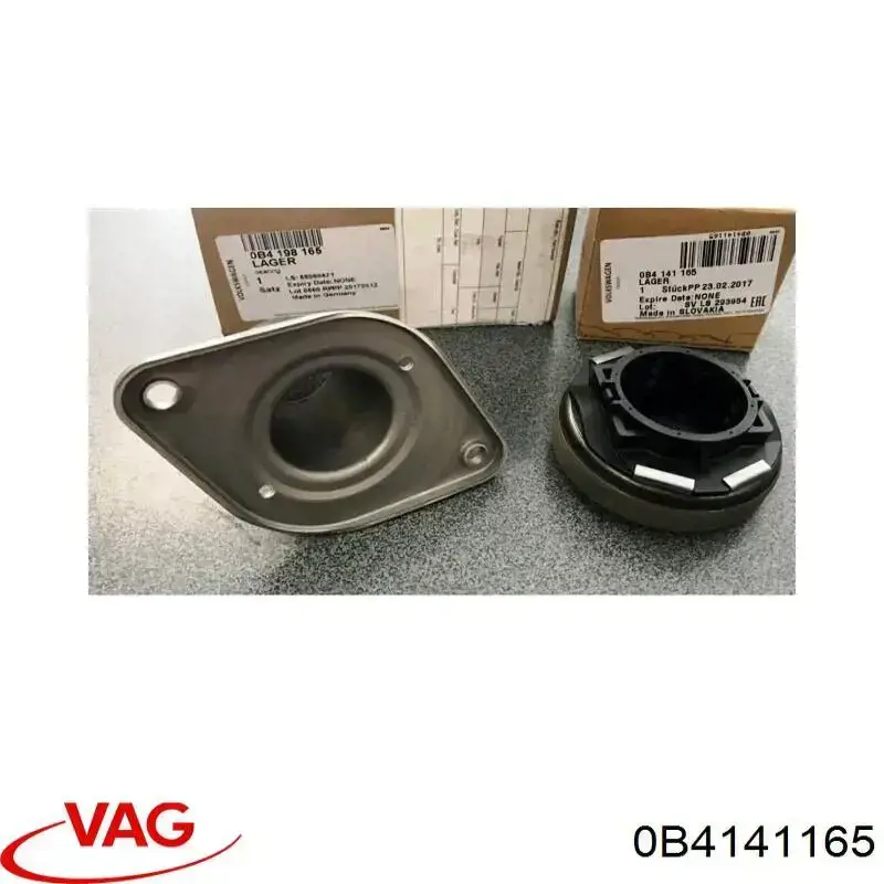 Вижимний підшипник VAG 0B4141165 ціна, від 98.44 USD