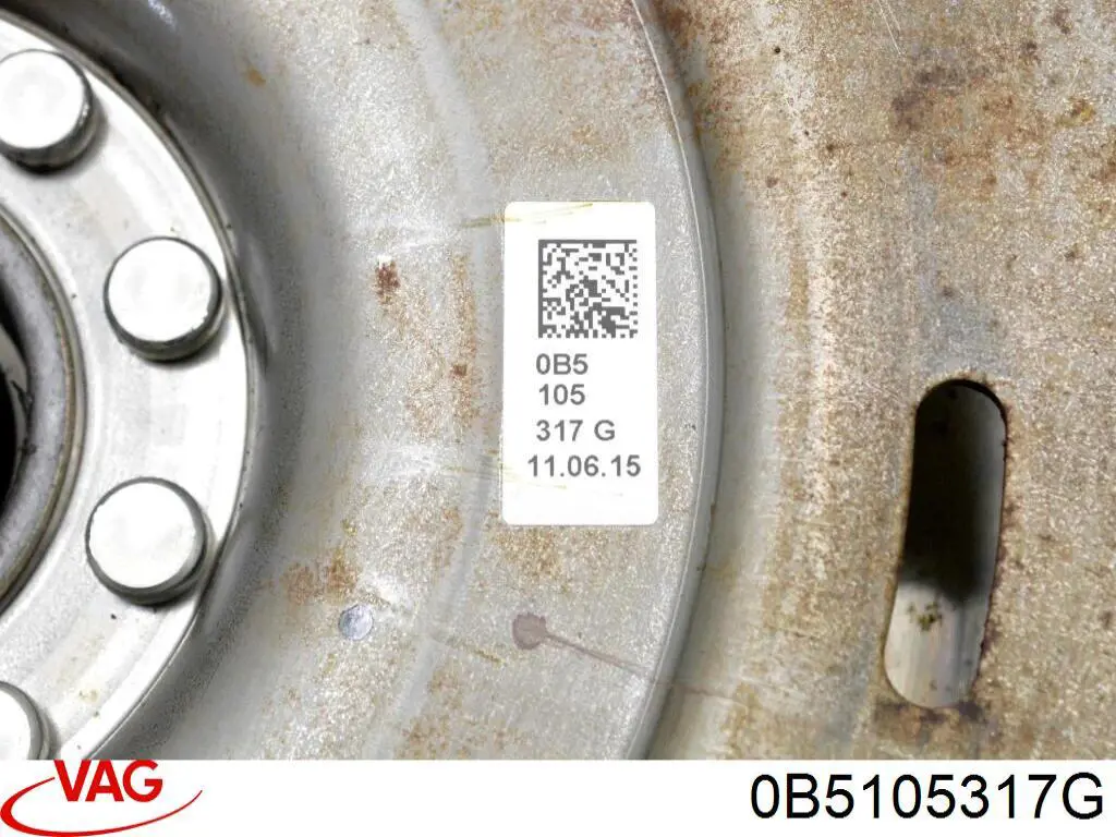 Купити 0B5105317G VAG Маховик із зубчастим ободом в зборі