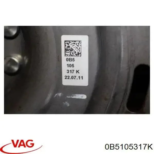 0B5105317K VAG Демпферний маховик