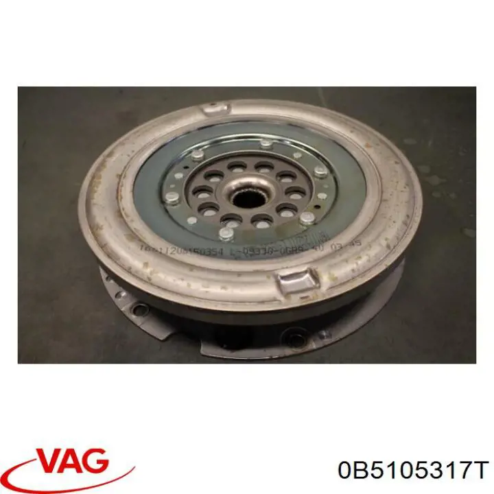 Купити 0B5105317T VAG Маховик із зубчастим ободом в зборі