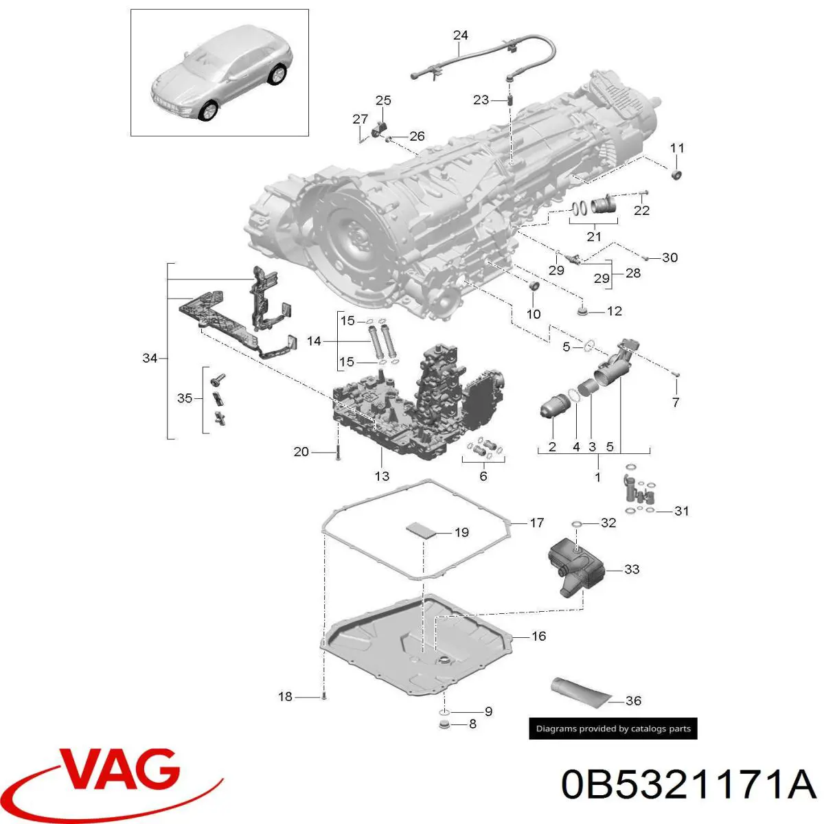 0B5321171A VAG 