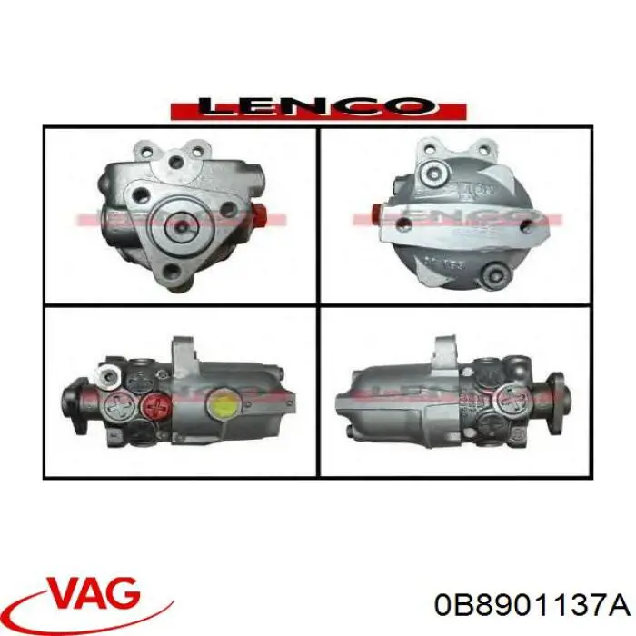 Насос системи вмикання зчеплення VAG 0B8901137A ціна, від 347.80 USD
