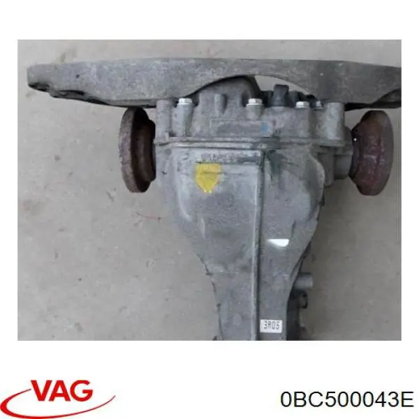 0BC500043E VAG Задній редуктор