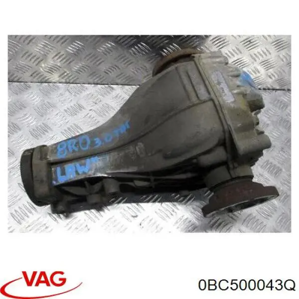Міст задній в зборі VAG 0BC500043Q ціна, від 95.02 USD
