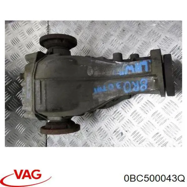 Купити 0BC500043Q VAG Міст задній в зборі