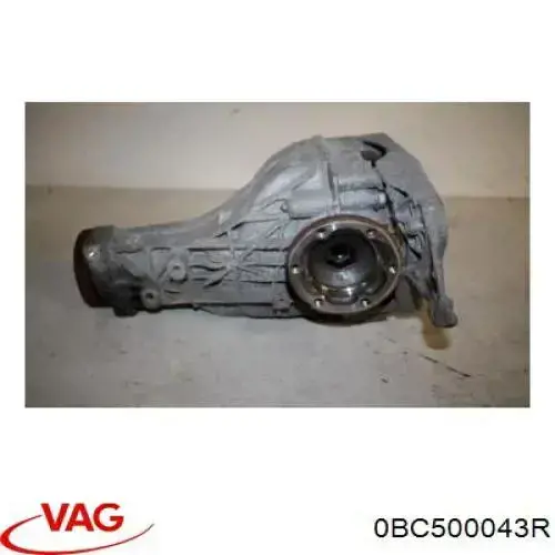 0BC500043R VAG Задній редуктор