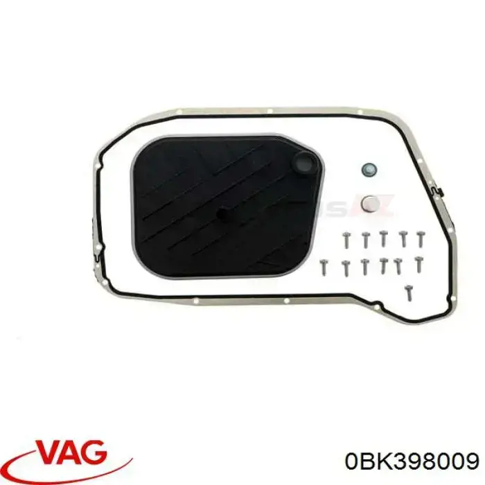 Фільтр коробки автомат VAG 0BK398009 ціна, від 57.00 USD