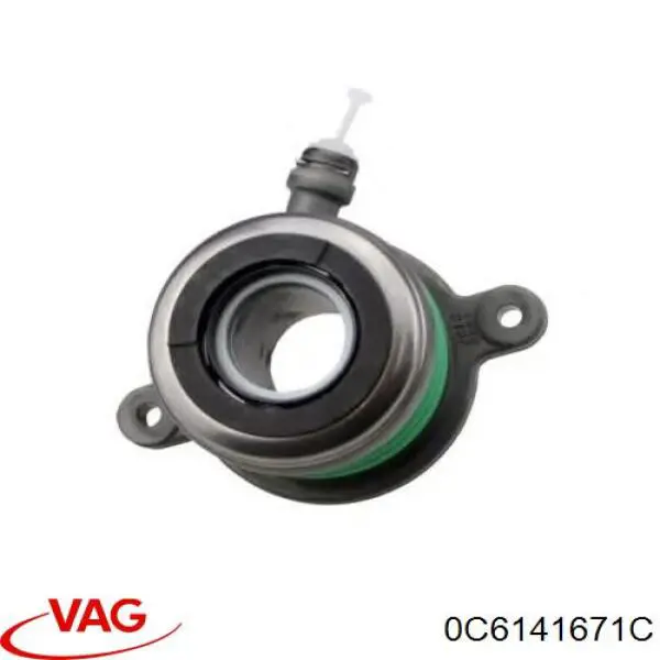 0C6141671C VAG Робочий циліндр зчеплення в зборі з витискним підшипником