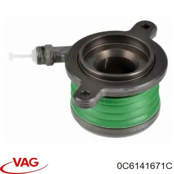 Купити 0C6141671C VAG Робочий циліндр зчеплення в зборі з витискним підшипником