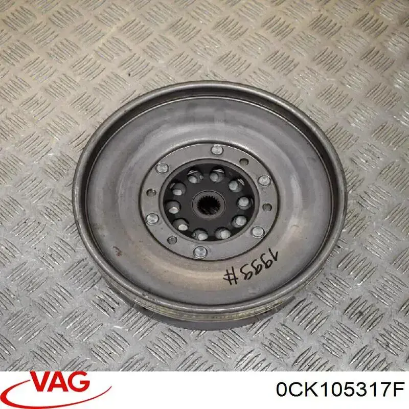 0CK105317F VAG Демпферний маховик