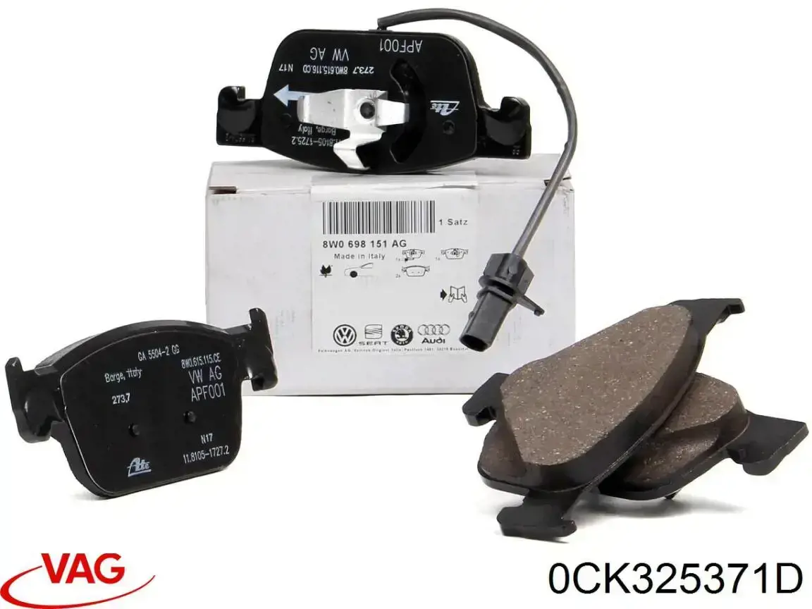 Купити 0CK325371D VAG Кришка масляного фільтра