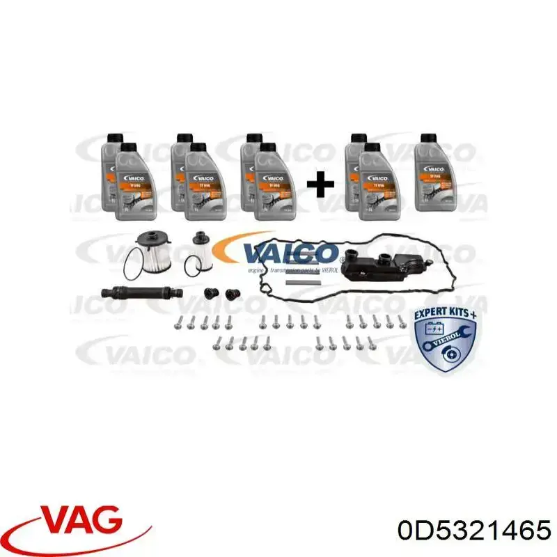 0D5321465 VAG прокладка піддону картера двигуна